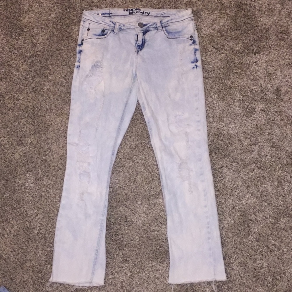 Hippie Laundry Mid-rise Crop Jeans